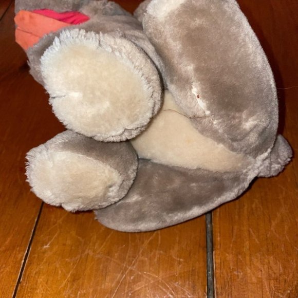 Vintage Wrinkles Dog Plush Toy 9” 1980s Ganz - Picture 6 of 10